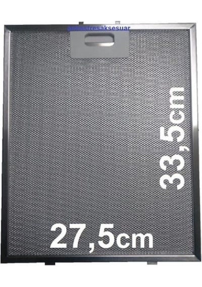 3120 3120.9.480.02 Davlumbaz Aspiratör Filtre Alüminyum Süzgeç Metal Kaset Yağ Filtresi