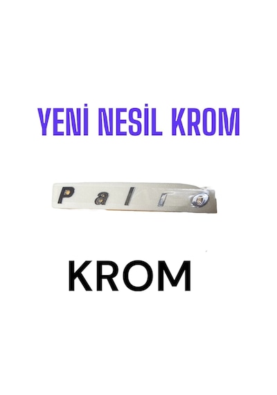 Yeni Nesil Palio Boşluklu Bagaj Yazısı