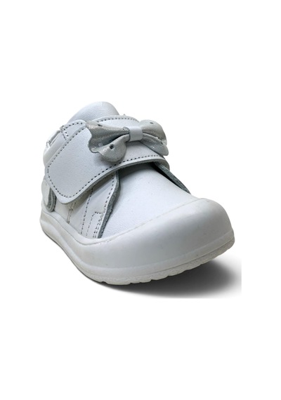 Tuğba Ortopedi 311 Kız Bebek Deri İlk Adım Sneaker Beyaz