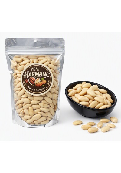Yeni Harmancı Soyulmuş Badem İçi Çiğ Yerli 1 KG