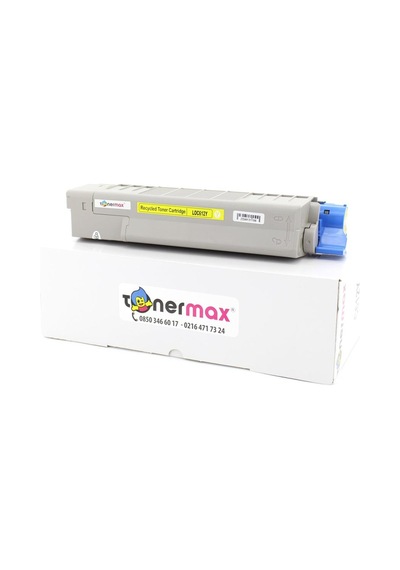 Tonerturk Oki C612 46507517 / C612 / C612N / C612Dn Sarı Uyumlu Toner