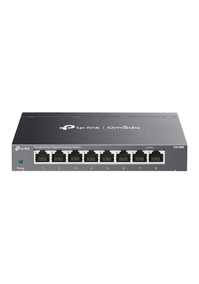 TP-Link Omada DS108G 8 Port Gigabit Masaüstü Metal Kasa Switch