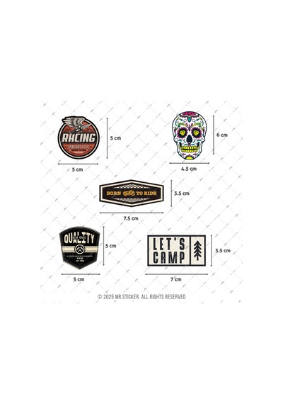 Bdls12 Küçük Boy 10lu Sticker Seti