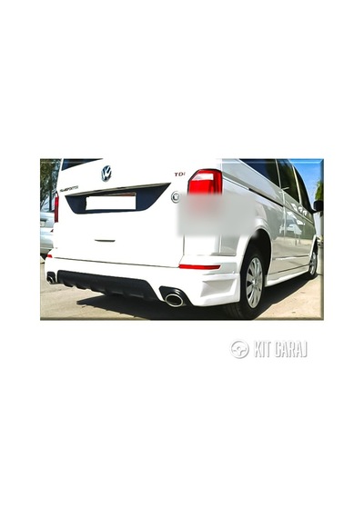 Kit Garaj Transporter T7 Izgaralı Arka Ek Plastik Boyasız