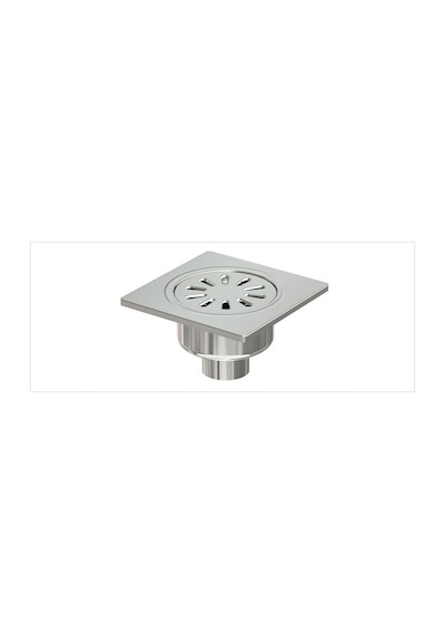 Komple Paslanmaz Premium Yer Sifonu Alttan Çıkışlı 15*15 Q50