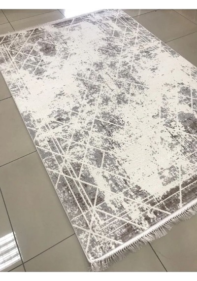 Padişah Halı Santo 60892 071 Serisi Akrilik Salon Oturma Yatak Odası Halısı Kahve - Krem