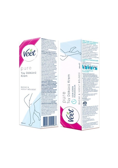 Pure Hassas Ciltler Tüy Dökücü Krem 200 Ml X 3 Avantaj Paketi