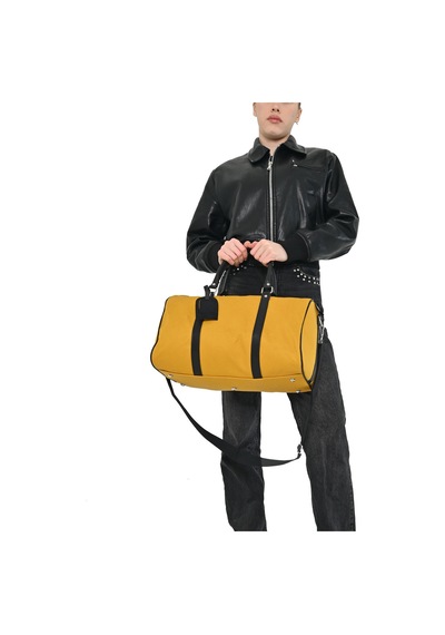 My Free Bag Gk Unisex İş, Seyehat, Spor İçin El Çantası / Valizi Sarı Kanvas Sarı