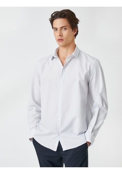 Koton Basic Gömlek Klasik Manşet Yaka Uzun Kollu Non Iron Siyah Desenli 3sam60216hw Siyah Desenli Siyah Koton Basic Gömlek Klasik Manşet Yaka Uzun Kollu Non Iron Siyah Desenli 3sam60216hw Siyah Desenli Siyah