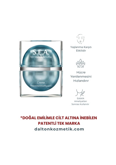S.e.a Hassas Olgun Ciltler İçin Deniz Özlü Sıkılaştırıcı Anti Aging Krem Kök Hücre Koruyucu 50 Ml - 56831859