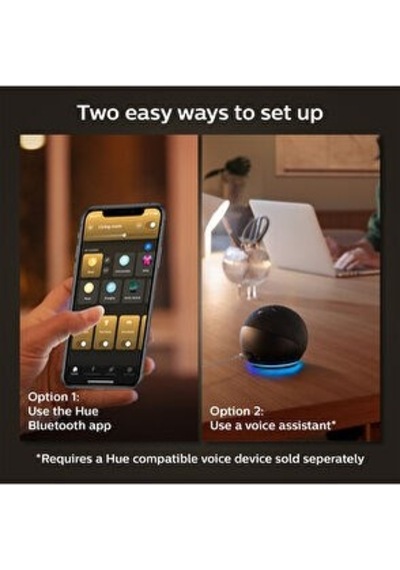 Philips Hue 3'lü Akıllı Butonlu E27 Bluetooth Özellikli Beyaz Ambiyans Akıllı Başlangıç Seti Beyaz