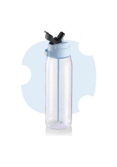 Premium Pipetli Şişe 750ml Buz Suluk Matara R1700 Beyaz