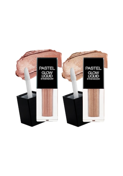 Pastel Glow Liquid Eyeshadow 221 Dreamland + 222 Golden Cage