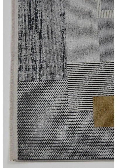 Hoom Rugs Natural 1709 Gri Sarı Klasik Salon Halısı