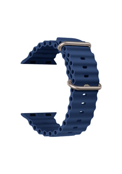 Fitcase Apple Uyumlu  Watch 38/40/41 Mm Ocean Silikon Kordon
