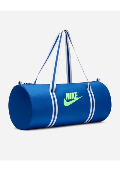 Nike Heritage Duff 30 Lt Unisex 53,5cm X 25,5cm X 25,5cm Günlük Stil Çanta Mavi Mavi̇