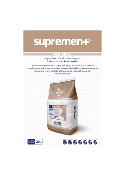 Vioment Suprement 20 Kg - Ruminant Hayvanlarda; Tam Destek -