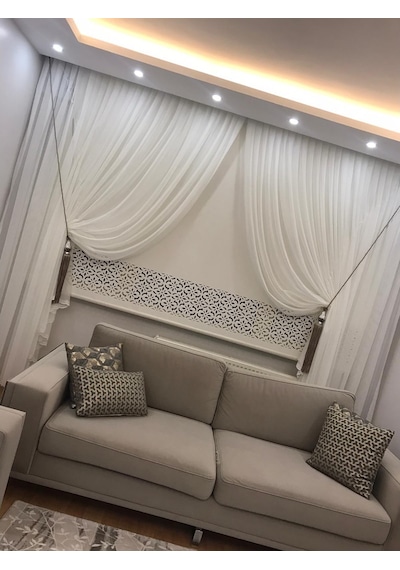 Lazer Kesim Stor Perde - Kalın Mat Model (471164729)