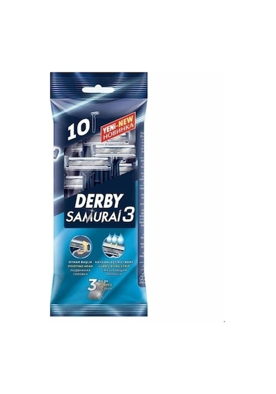 Samuraı 3 Bıçak 10lu 4hediye Çok Renkli
