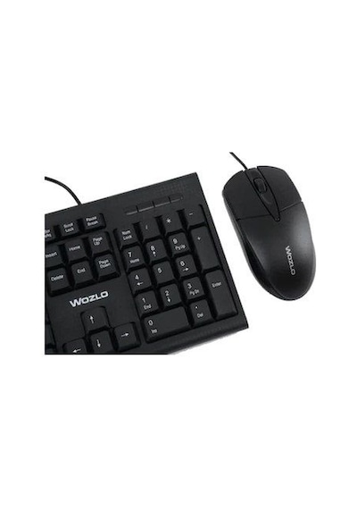 USB Kablolu Q-TR Klavye Mouse Seti 150 cm. Kablo - 800 DPI