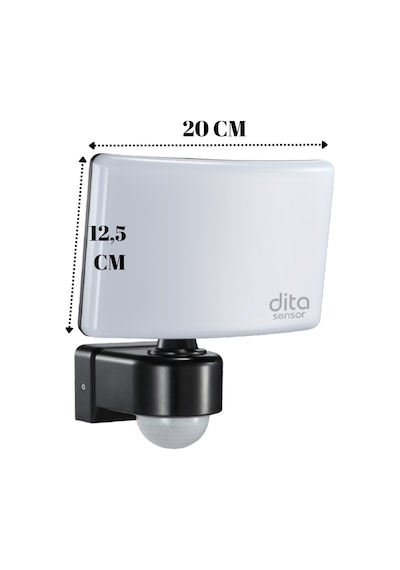 6 Adet Dita Pr130nw 30w 4000k Günışığı 2200 Lümen Sensörlü Led Projektör