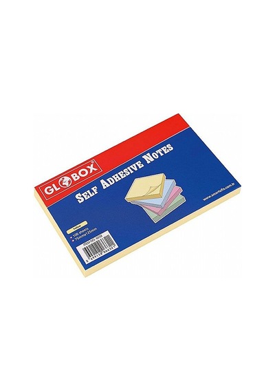 Globox 6632 Yapışkanlı Not Kağıdı 75x100 100 Yaprak Sarı
