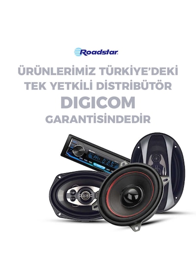 Roadstar Rdm-710dsp Bluetooth 3xusbli Oto Teyp