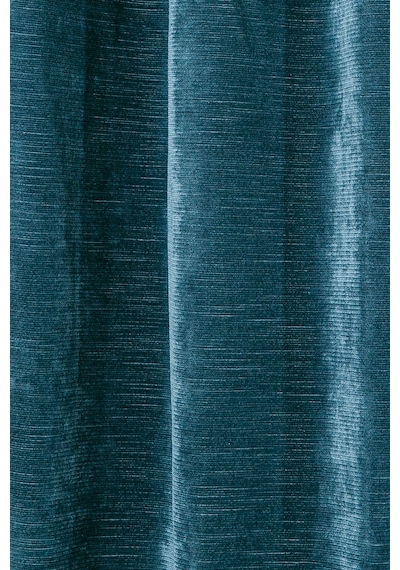 Rayna Kadife Perde Mavi 120x210 Mavi
