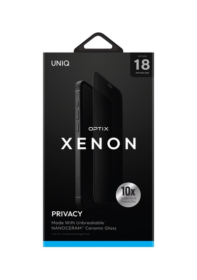İphone 18 Pro Max Hayalet Ekran Koruyucu Cam Xenon Nanocream Kurşun Geçirmez Teknoloji İnce Tasarım