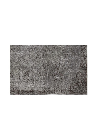 El Dokuması Vintage Yün-pamuk Gri Halı 13273 170 X 267 Cm