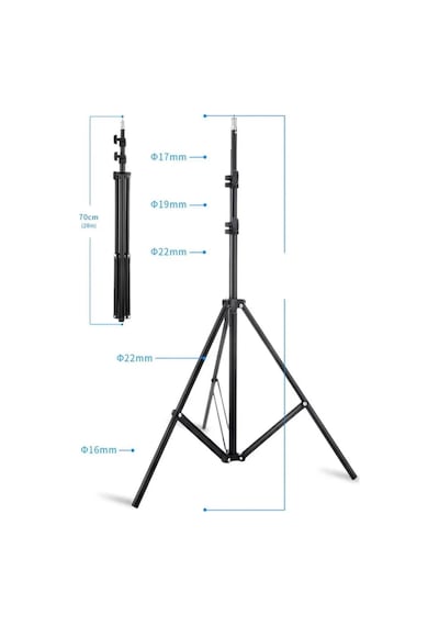 Newface 2.1 Tripod Stand Led Işık İçin