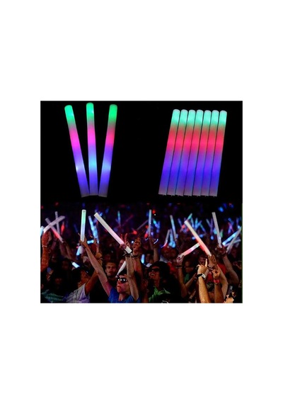 Led Işıklı Rengarenk Sünger Parti Çubuk 0  -  99