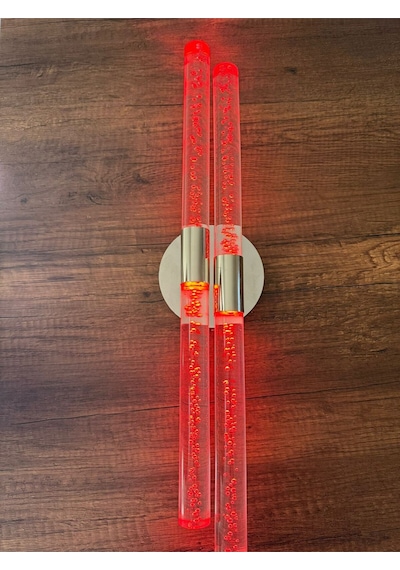 Bh Bubblelight Dubble Şık Ve Zarif Modern Led Duvar Aplik Gold Rgb Elektrikli Kumandalı Gold
