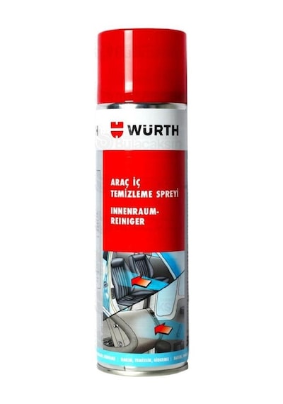 Würth Motor Temizleyici Sprey + Araç Içi Temizleyici Sprey 500 Ml N11.218