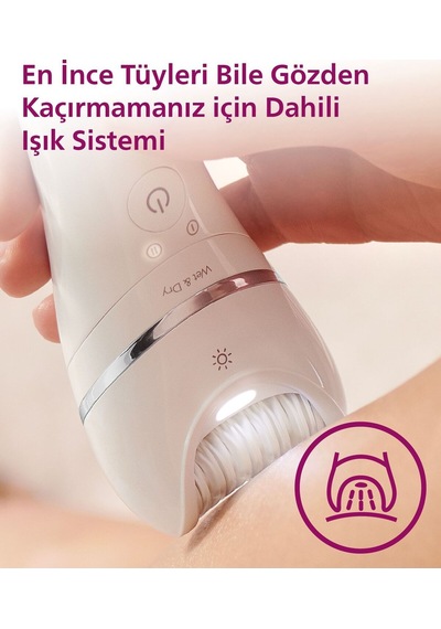 Philips 8000 Serisi BRE710/05 Islak Kuru Epilatör (Teşhir)