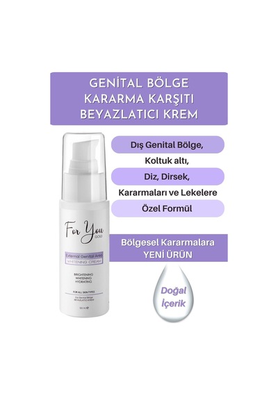 Intim Genital Bölge Koku Gidermeye Yardımcı Losyon + Genital Beyazlatıcı Krem Set 50ml