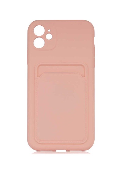 Apple Uyumlu iPhone 12 Kılıf Zore Ofix Kapak Pembe