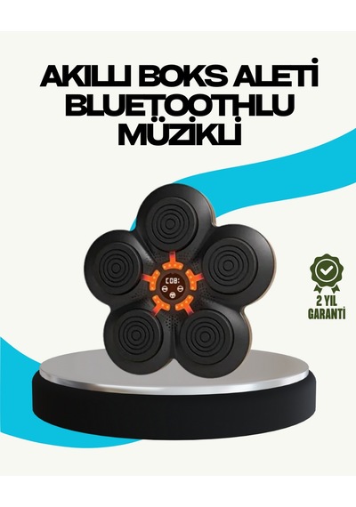 Lvsqvr Ev Tipi Akıllı Boks Duvar Paneli Müzikli Bluetoothlu Refleks Geliştirme Cihazı