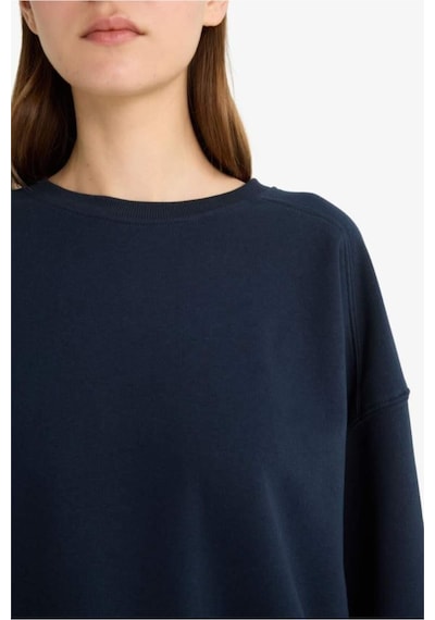 Defacto Lacivert Kadın Sweatshirt A4177ax/nv146 Lacivert