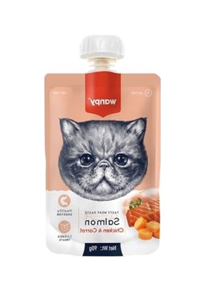 Taze Somonlu Ve Tavuklu Kedi Et Ezmesi 90 Gr 100 G