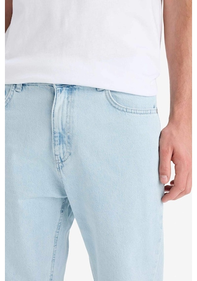 DeFacto %100 Pamuk 90's Slim Fit Dar Kalıp Yüksek Bel Dar Paça Jean Pantolon E7281AX25SMNM63