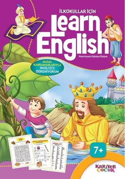İlkokullar İçin Learn English-Mor - Kariyer Çocuk
