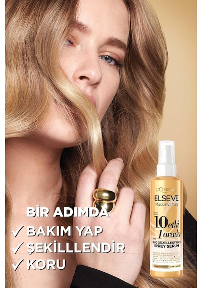 L'Oreal Paris Elseve Mucizevi Yağ Saç Güzelleştirici Sprey Serum 150 ML