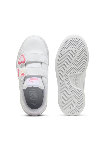 Puma Smash 3.0 Badges V Inf Ayakkabı Kız Çocuk Siyah