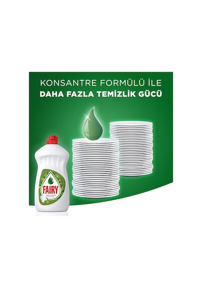 Fairy Elma Kokulu Elde Sıvı Bulaşık Deterjanı 3 x 650 ML