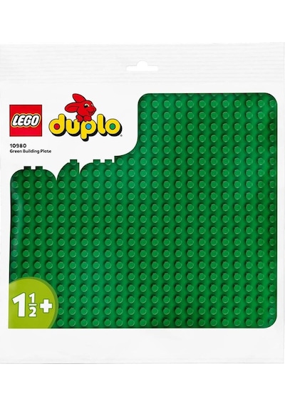 LEGO® DUPLO® Yeşil Yapım Plakası 10980 1½+ Eğitici Oyuncak Yapım Seti - 1 Parça