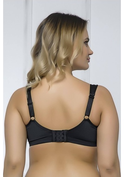 Moonlight 2119 Minimizer Toparlayıcı Balenli Sütyen Siyah