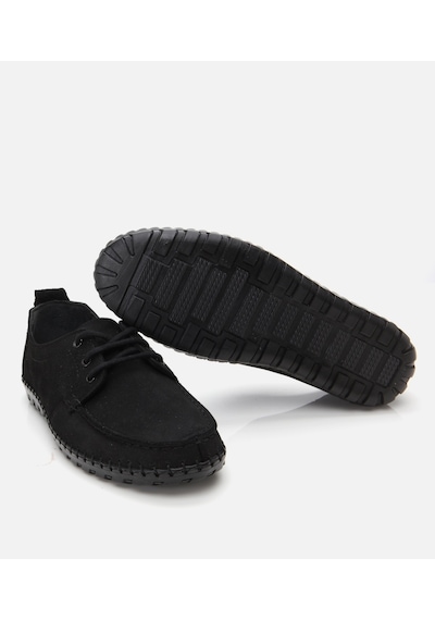 Hotiç Erkek Nubuk Deri Siyah Rahat Günlük Loafer 02ayh305570a100 Siyah-black Siyah