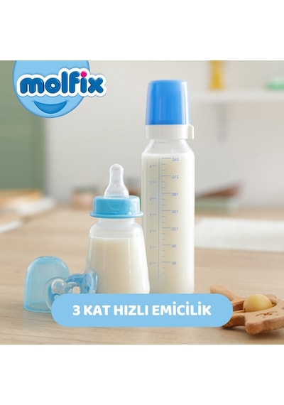 Molfix Bebek Bezi Beden:6 15+kg Extra Large Mega Pk 80 Adet