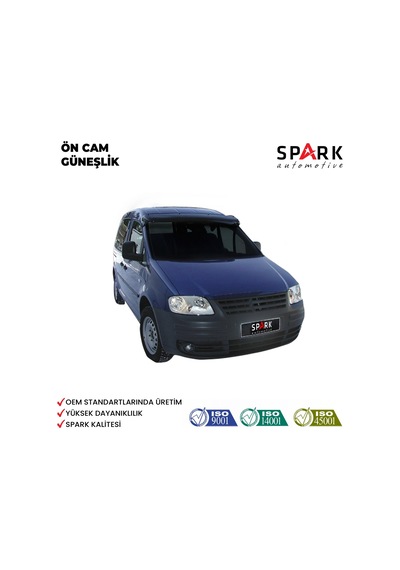 Volkswagen Caddy 2004-2010 Yıl Aralığı Uyumlu Ön Cam Güneşliği